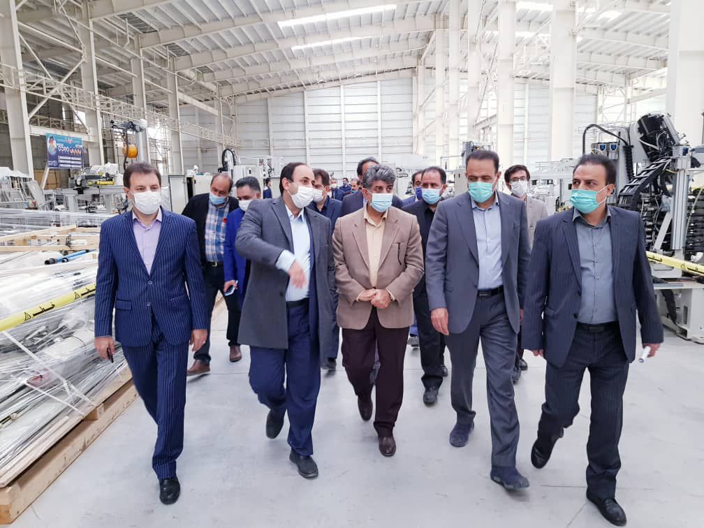 بازدید معاون اقتصادی معاون اول رییس جمهوری از شرکت تیوان بازدید معاون اقتصادی معاون اول رییس جمهوری از شرکت تیوان