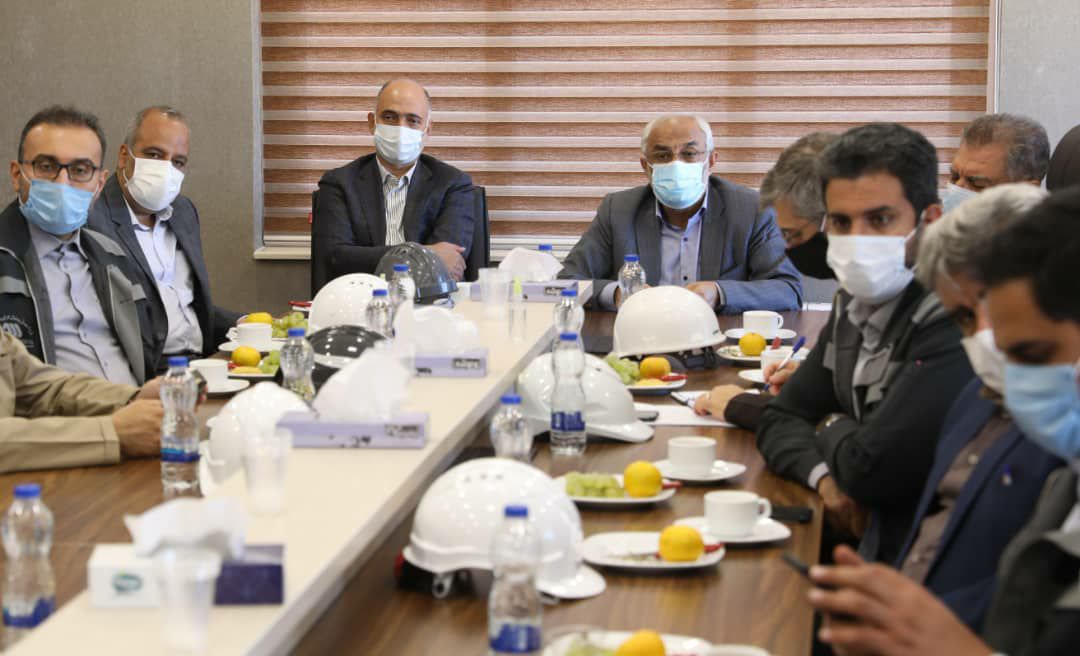 بازدید مدیرعامل گلگهر از پروژه کارخانه فولادسازی راور بازدید مدیرعامل گلگهر از پروژه کارخانه فولادسازی راور