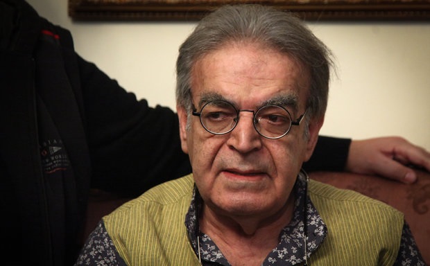 حمید لولایی و‌ خانم بازیگر در یک رستوران +عکس