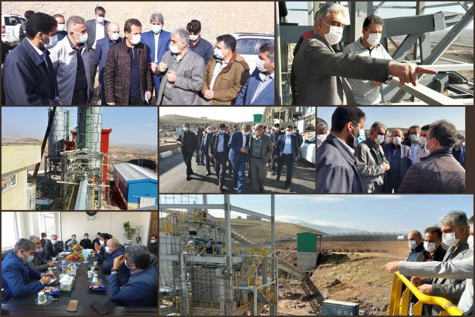 بازدید مدیرعامل شرکت مس از آخرین مراحل احداث کارخانه آهک اهر بازدید مدیرعامل شرکت مس از آخرین مراحل احداث کارخانه آهک اهر