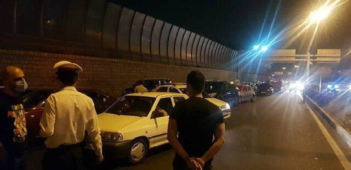 مه‌گرفتگی در محور چالوس