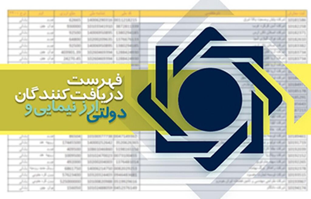 بهروزرسانی فهرست دریافتکنندگان ارز نیمایی و دولتی بهروزرسانی فهرست دریافتکنندگان ارز نیمایی و دولتی