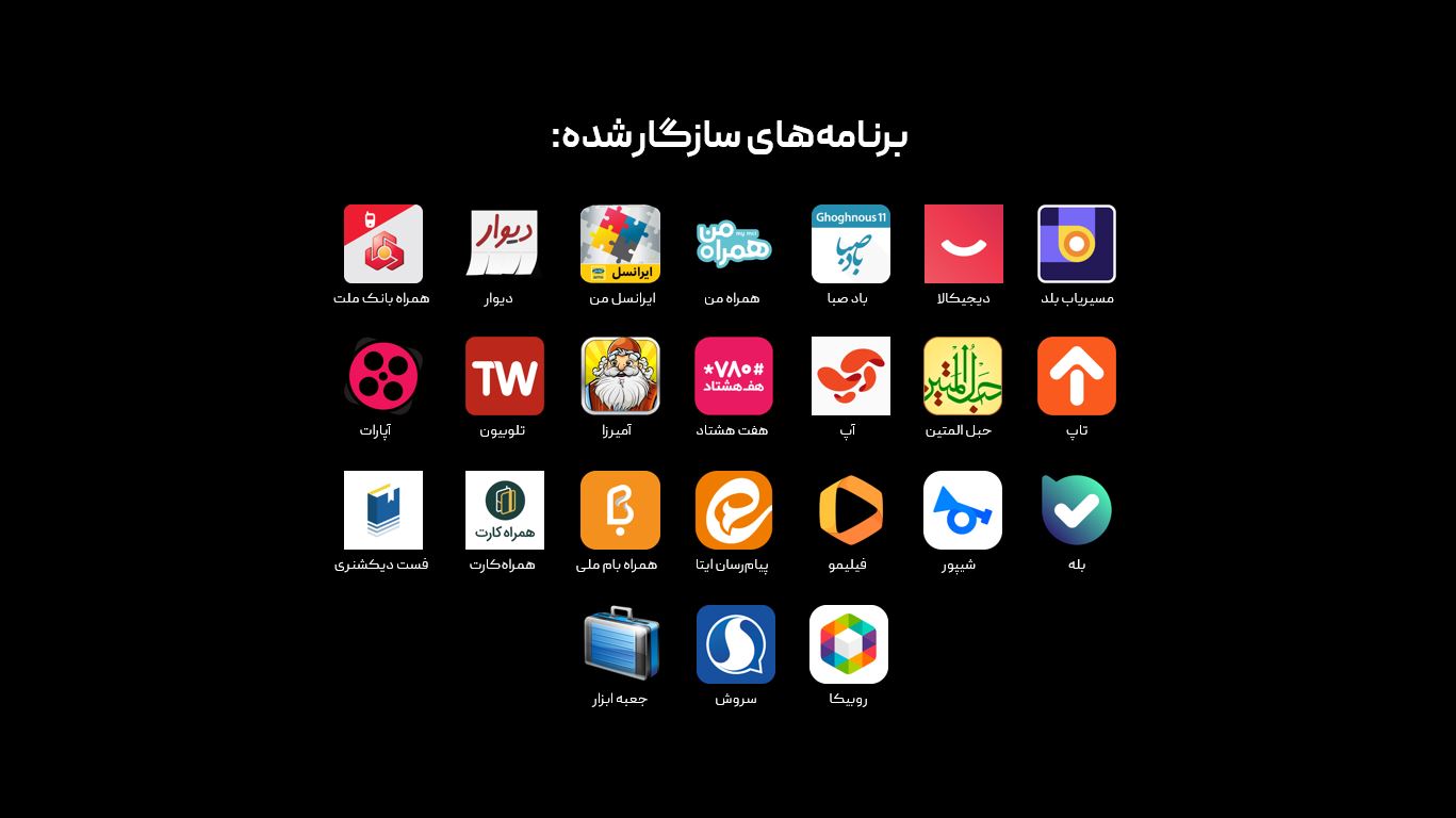 رشد پرسرعت سازگاری اپهای مهم ایرانی با سرویسهای موبایلی هوآوی رشد پرسرعت سازگاری اپهای مهم ایرانی با سرویسهای موبایلی هوآوی