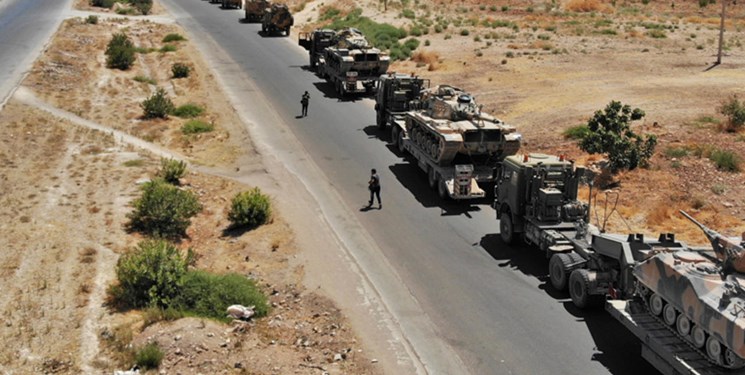 پنجمین کاروان لجستیک آمریکا در عراق هدف قرار گرفت پنجمین کاروان لجستیک آمریکا در عراق هدف قرار گرفت