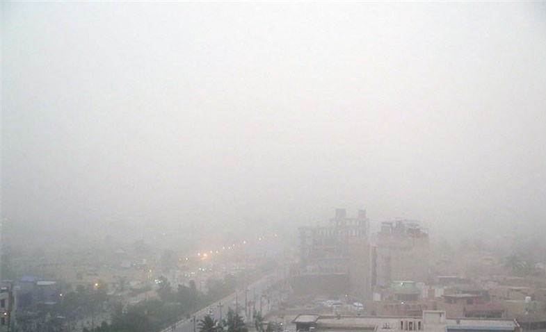گرد و غبار شدید کرج را فرا گرفت گرد و غبار شدید کرج را فرا گرفت