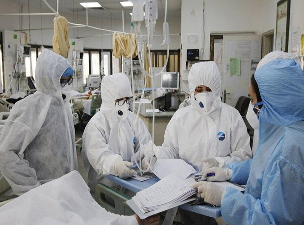 بیمارستانها مملو از بیماران کرونا بیمارستانها مملو از بیماران کرونا