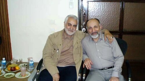 پیام تسلیت خانواده شهید سلیمانی در پی درگذشت سردار حجازی پیام تسلیت خانواده شهید سلیمانی در پی درگذشت سردار حجازی
