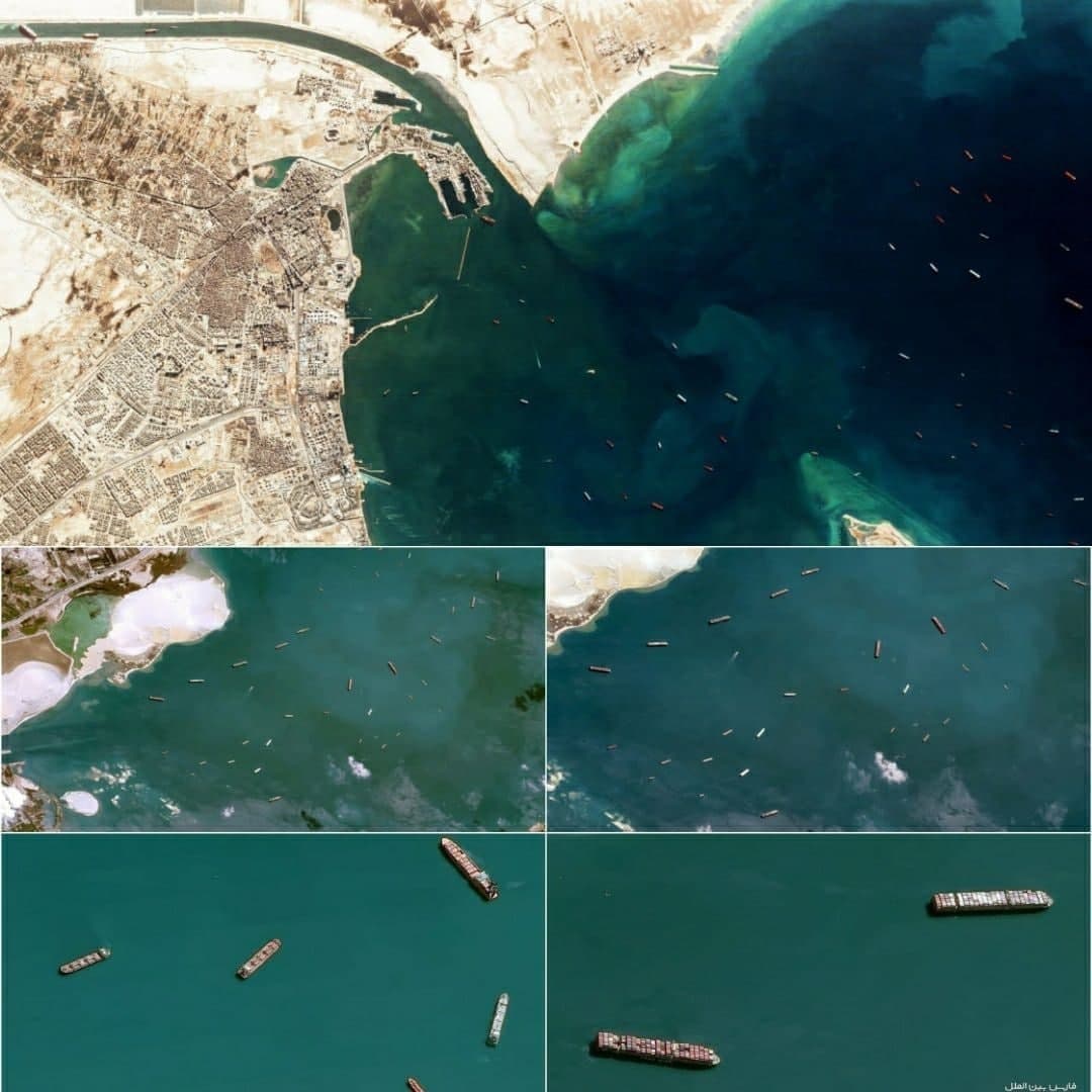 کانال سوئز تا ساعاتی دیگر بازگشایی میشود کانال سوئز تا ساعاتی دیگر بازگشایی میشود