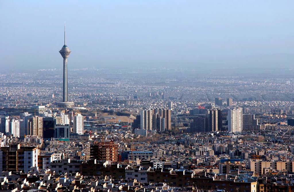 تهران نارنجی شد تهران نارنجی شد