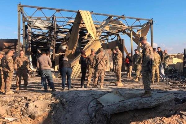 حمله پهپادی به پایگاه عین الاسد حمله پهپادی به پایگاه عین الاسد