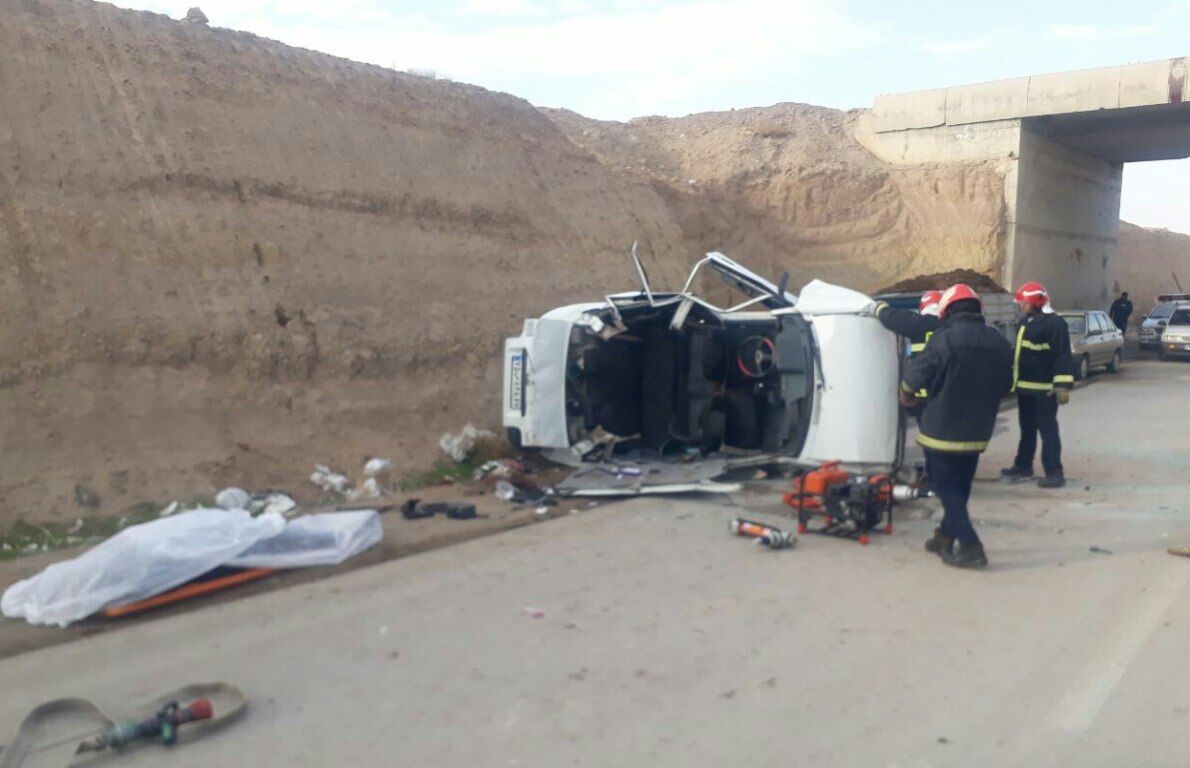 مرگ یک نفر و مصدومیت ۳ فر در تصادف رانندگی در آران و بیدگل مرگ یک نفر و مصدومیت ۳ فر در تصادف رانندگی در آران و بیدگل