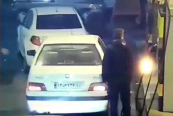 واکنش پلیس به فیلم سرقت پژوپارس در پمپ بنزین واکنش پلیس به فیلم سرقت پژوپارس در پمپ بنزین