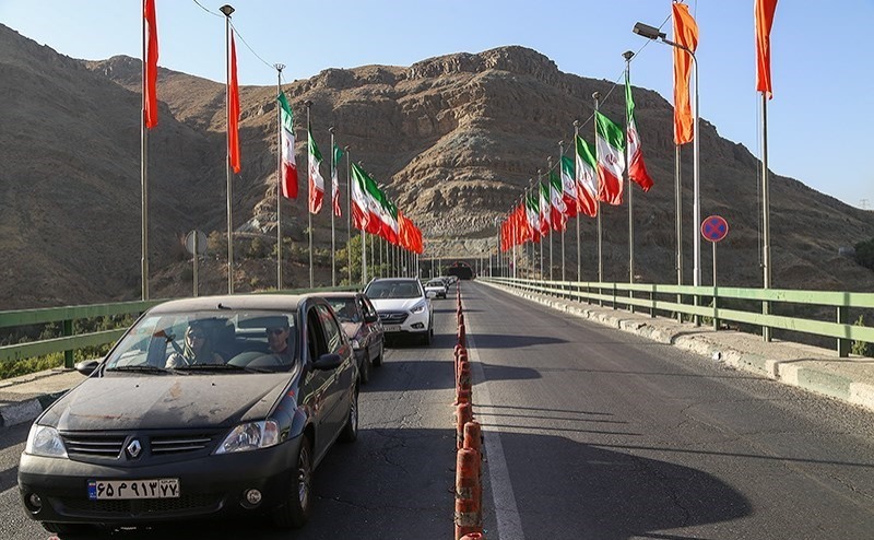 محور کرج ـ چالوس بازگشایی شد محور کرج ـ چالوس بازگشایی شد