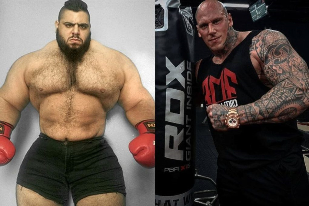 مبارزه هالک ایرانی و مارتین فورد ساختگی بود