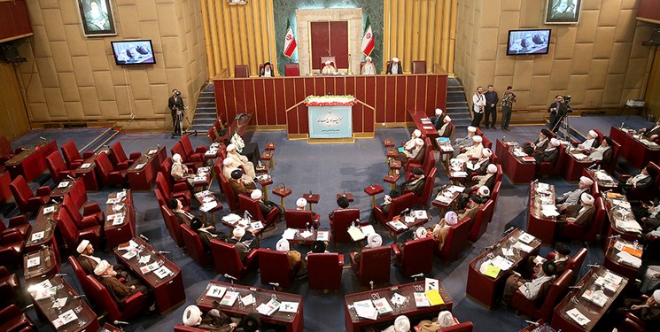 نهمین نشست از دور پنجم مجلس خبرگان برگزار شد نهمین نشست از دور پنجم مجلس خبرگان برگزار شد