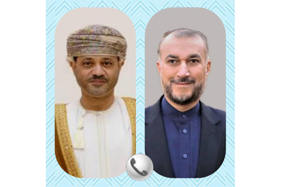  تماس تلفنی وزیر خارجه عمان با امیرعبداللهیان تماس تلفنی وزیر خارجه عمان با امیرعبداللهیان