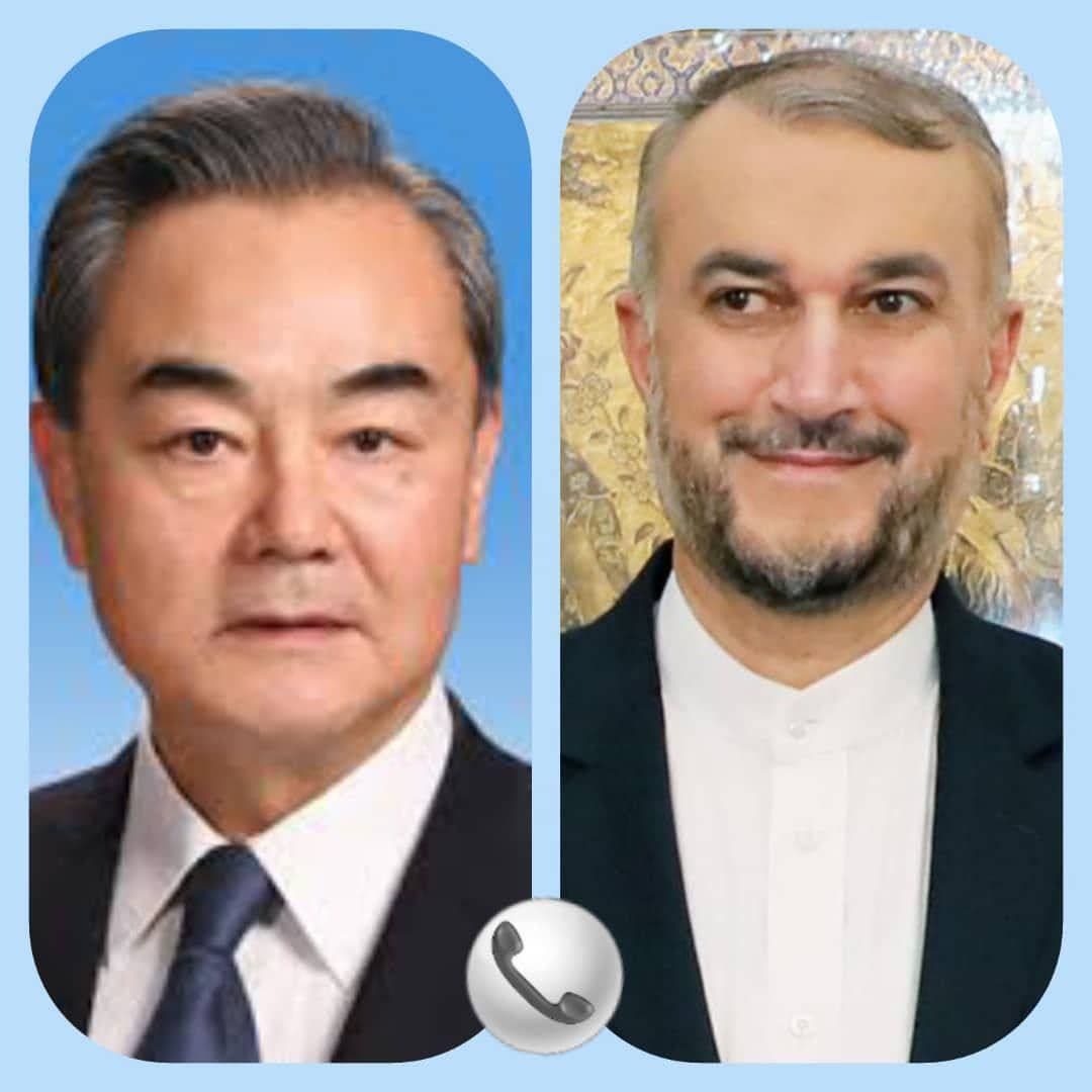 گفت و گوی تلفنی وزیر خارجه ایران با چین گفت و گوی تلفنی وزیر خارجه ایران با چین