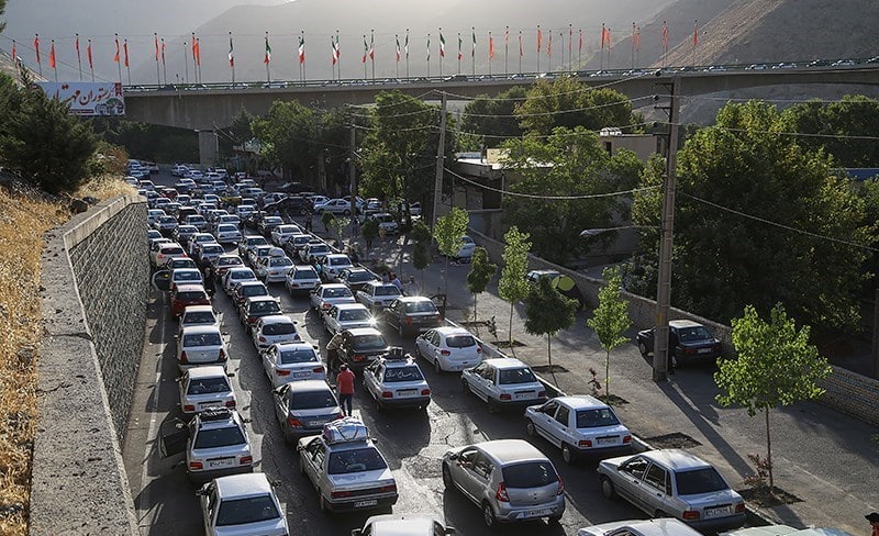 بازگشایی محورهای کرج - چالوس و تهران - شمال بازگشایی محورهای کرج - چالوس و تهران - شمال