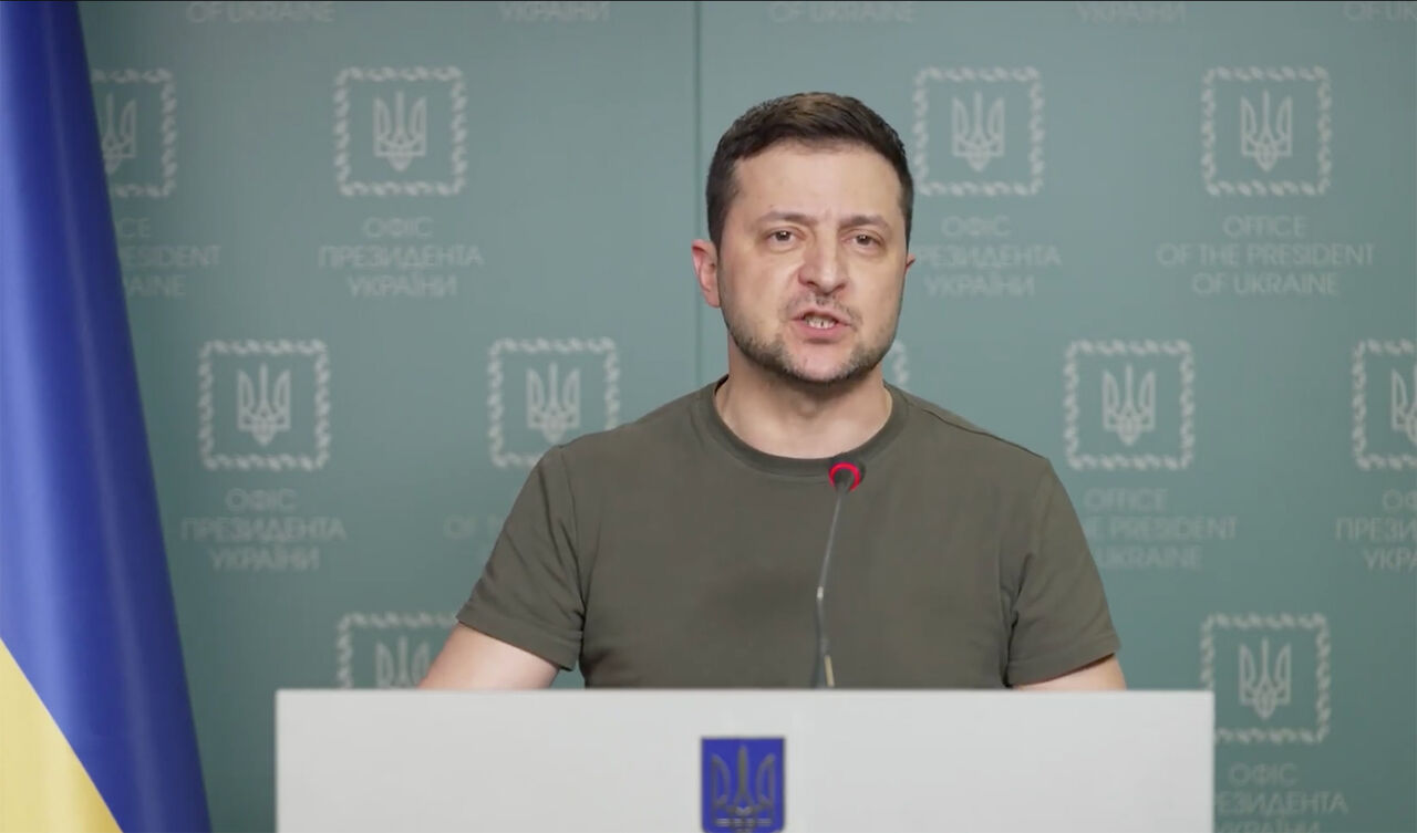 زلنسکی فردا برای کنست اسراییل سخنرانی میکند زلنسکی فردا برای کنست اسراییل سخنرانی میکند