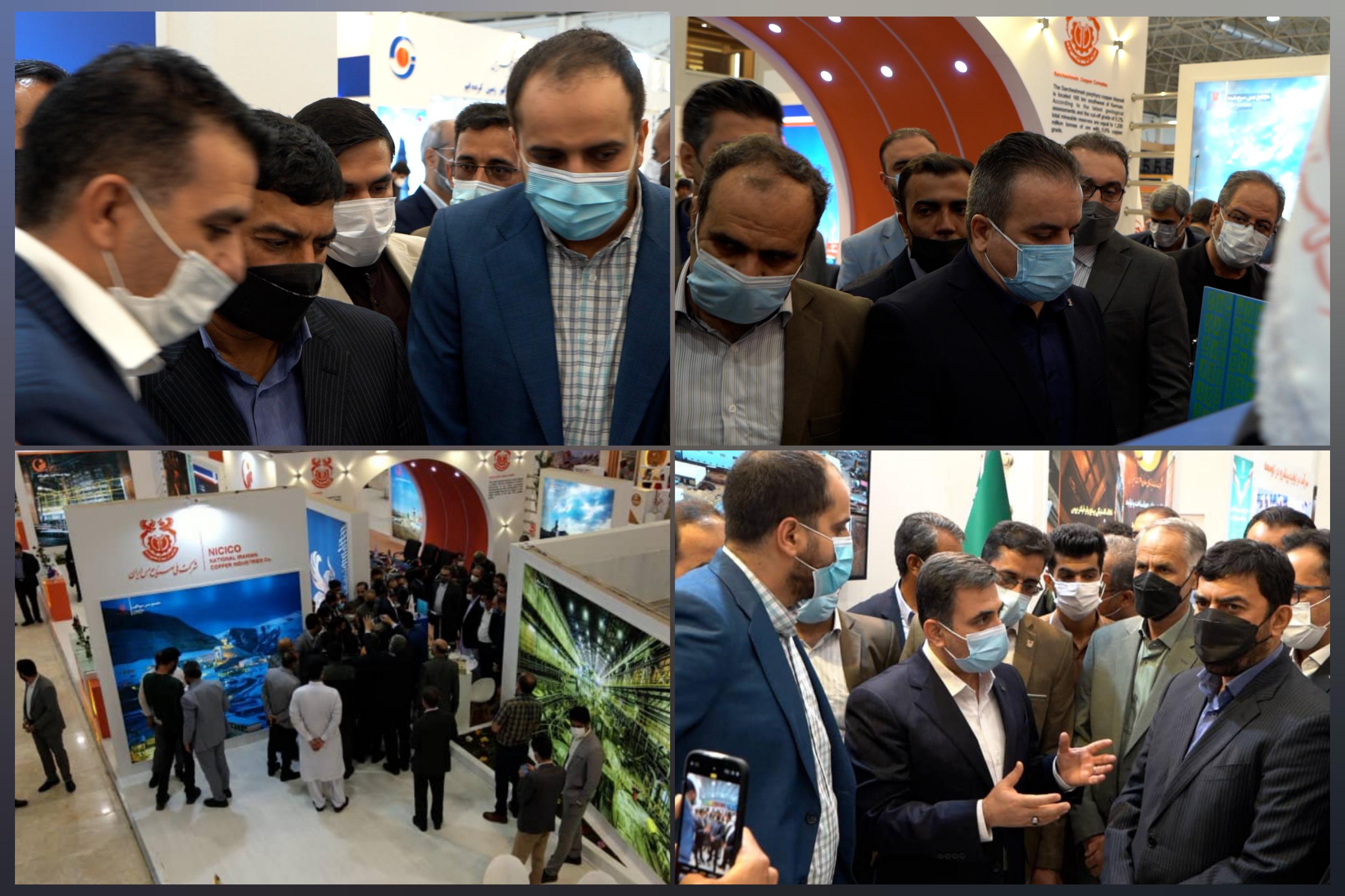 معرفی دستاوردهای شرکت مس در نمایشگاه بین المللی معدن و صنایع معدنی زاهدان معرفی دستاوردهای شرکت مس در نمایشگاه بین المللی معدن و صنایع معدنی زاهدان