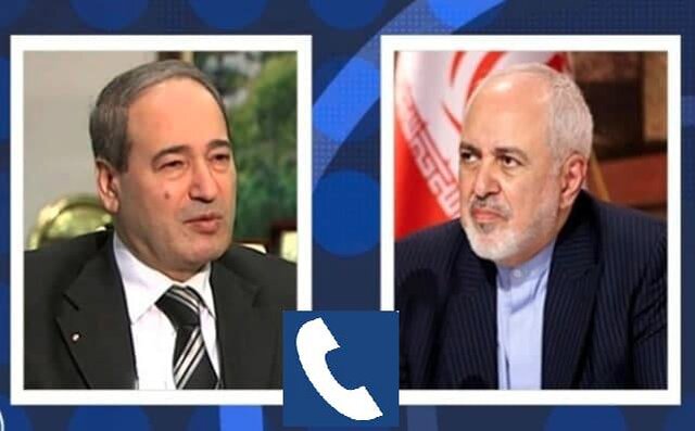 ظریف بر مشروعیت برگزاری انتخابات ریاست جمهوری سوریه تاکید کرد ظریف بر مشروعیت برگزاری انتخابات ریاست جمهوری سوریه تاکید کرد