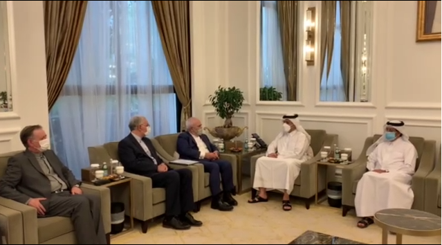 دیدار ظریف با وزیر خارجه قطر دیدار ظریف با وزیر خارجه قطر