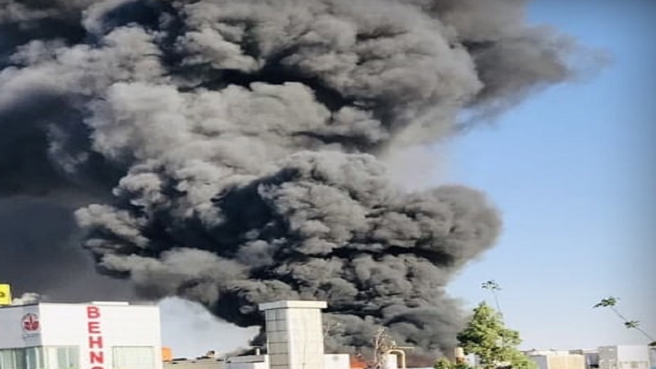 جزییات آتشسوزی در شرکت بهنوش جزییات آتشسوزی در شرکت بهنوش