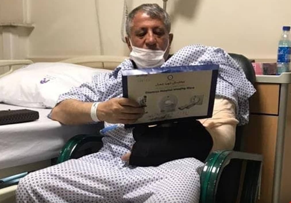 محسن هاشمی بستری شد +عکس محسن هاشمی بستری شد +عکس