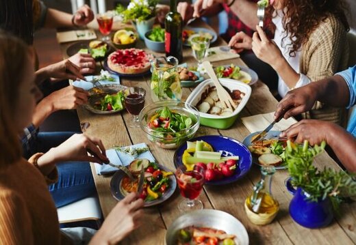 اثرات خوردن شام گیاهی روی بدن اثرات خوردن شام گیاهی روی بدن