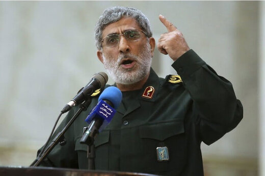 هشدار جانشین سردار سلیمانی به اسرائیل هشدار جانشین سردار سلیمانی به اسرائیل