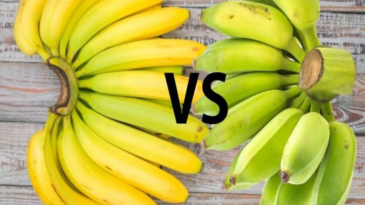 موز سبز و زرد چه تفاوتی با هم دارد؟ موز سبز و زرد چه تفاوتی با هم دارد؟