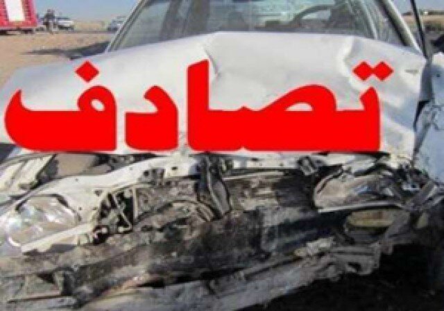 تصادف خاور و دو خودروی سواری در بزرگراه آزادگان + عکس