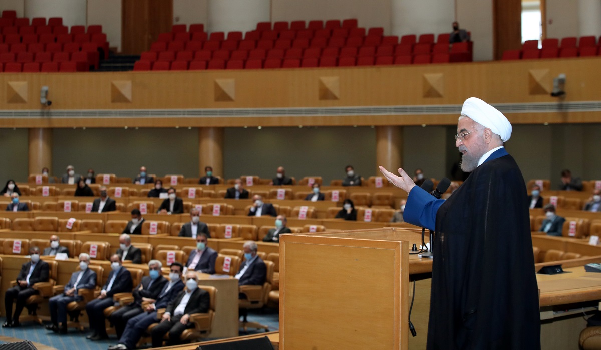 گلایه روحانی از رسانه های داخلی گلایه روحانی از رسانه های داخلی
