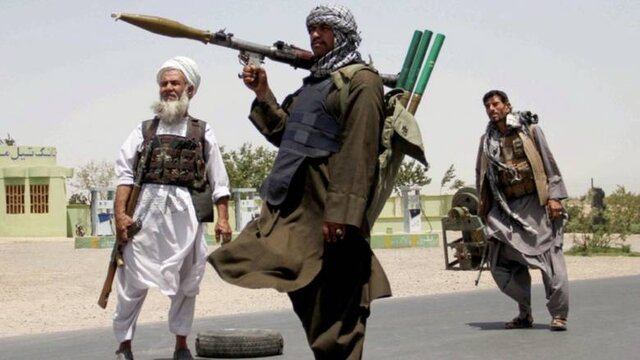 طالبان هدف بمباران آمریکایی ها طالبان هدف بمباران آمریکایی ها