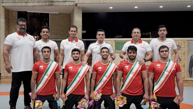 تیم ملی کشتی فرنگی فردا عازم توکیو می شود تیم ملی کشتی فرنگی فردا عازم توکیو می شود