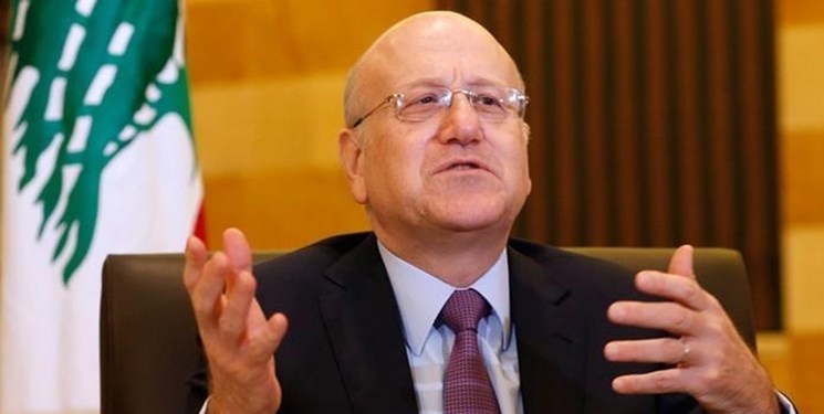 میقاتی مأمور تشکیل کابینه جدید لبنان شد میقاتی مأمور تشکیل کابینه جدید لبنان شد