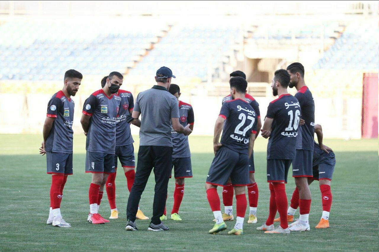 پرسپولیس بدون ملی پوشان تمرین کرد پرسپولیس بدون ملی پوشان تمرین کرد