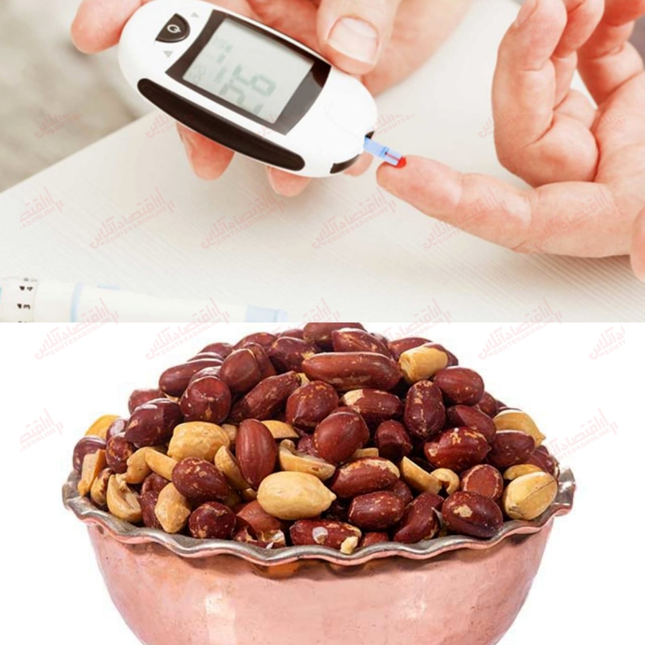 فواید و مضرات بادام زمینی برای افراد دیابتی فواید و مضرات بادام زمینی برای افراد دیابتی