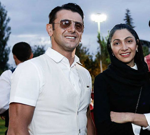مدل مو متفاوت امین ‌حیایی + عکس
