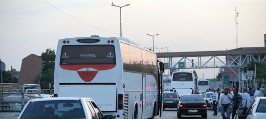ترافیک سنگین در آزادراه تهران - شمال ترافیک سنگین در آزادراه تهران - شمال