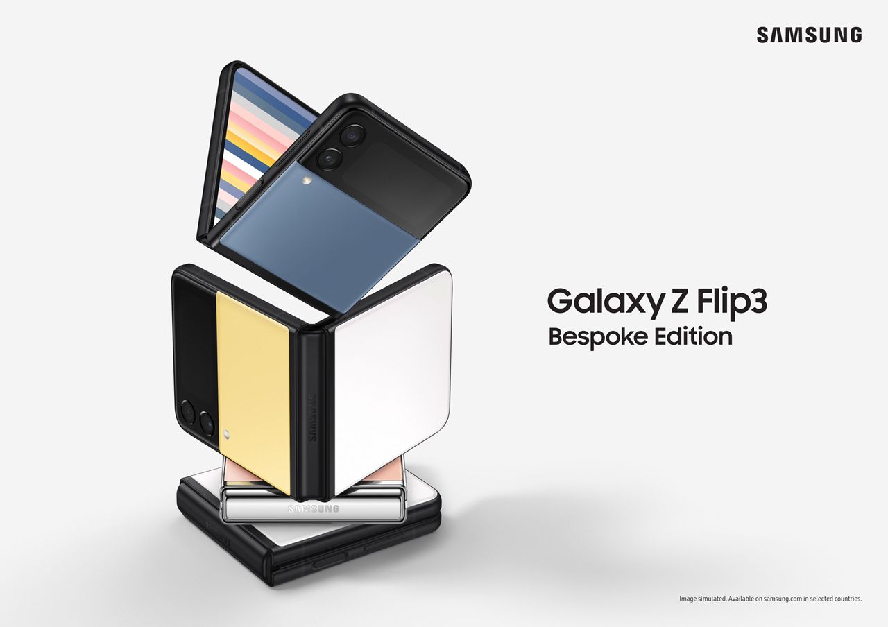 معرفی گلکسی Z Flip3 Bespoke Edition سامسونگ معرفی گلکسی Z Flip3 Bespoke Edition سامسونگ