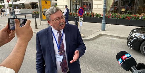 واکنش اولیانوف به تاخیر ایران در مذاکرات برجام واکنش اولیانوف به تاخیر ایران در مذاکرات برجام