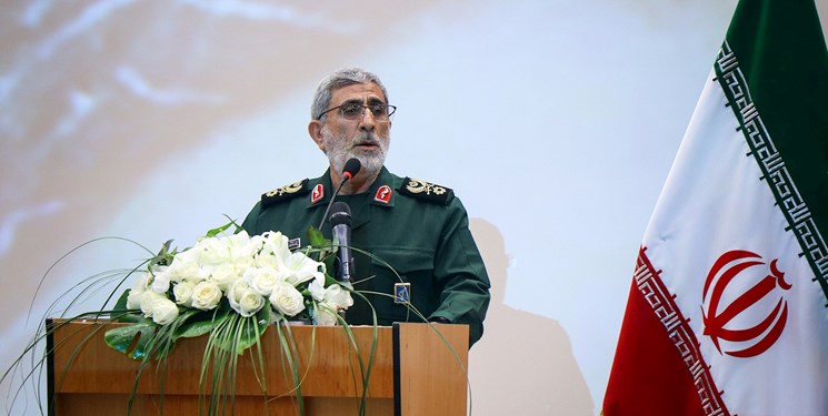 حضور سردار قاآنی در وزارت خارجه و تبریک به امیرعبداللهیان