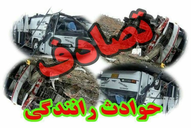 مصدومیت ۷ نفر در تصادف پراید با کامیون مصدومیت ۷ نفر در تصادف پراید با کامیون