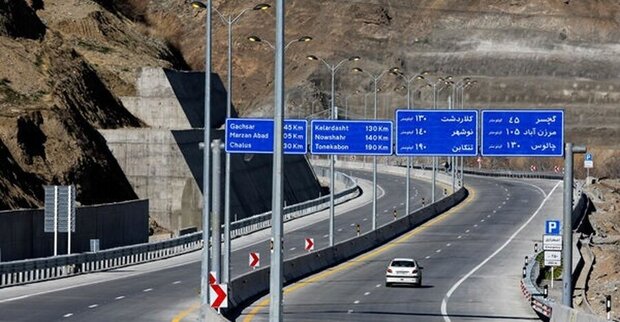 آزادراه تهران- شمال به طور کامل باز شد آزادراه تهران- شمال به طور کامل باز شد