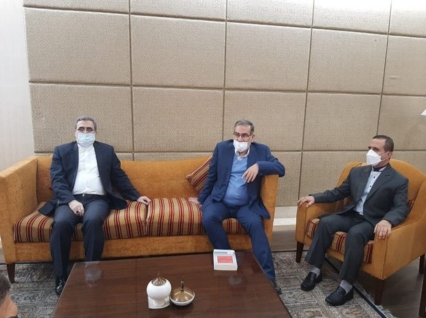 شمخانی وارد هند شد شمخانی وارد هند شد