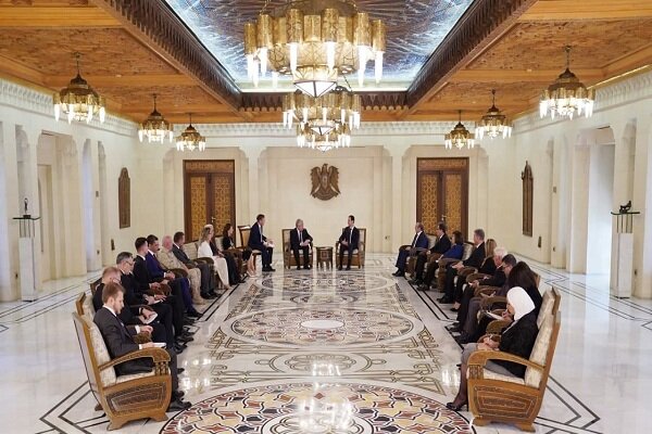 دیدار «بشار اسد» با فرستاده ویژه رییس جمهور روسیه دیدار «بشار اسد» با فرستاده ویژه رییس جمهور روسیه