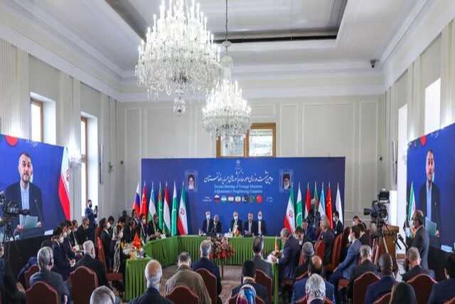 بیانیه مشترک وزیران خارجه کشورهای همسایه افغانستان + روسیه بیانیه مشترک وزیران خارجه کشورهای همسایه افغانستان + روسیه