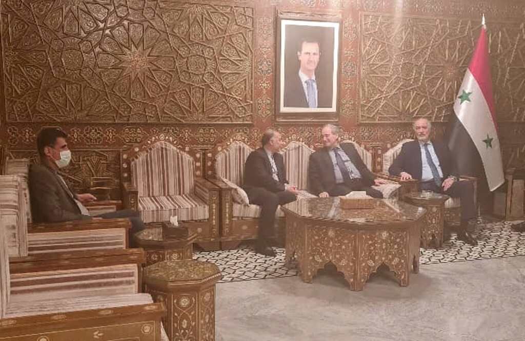 وزیر خارجه سوریه در راه تهران وزیر خارجه سوریه در راه تهران