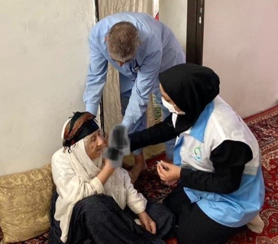 پیرترین زن دنیا واکسن کرونا زد پیرترین زن دنیا واکسن کرونا زد
